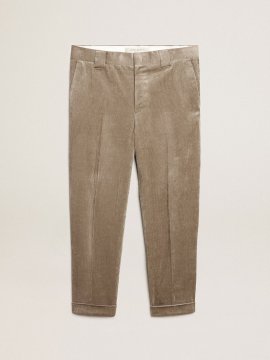 Light beige corduroy pants